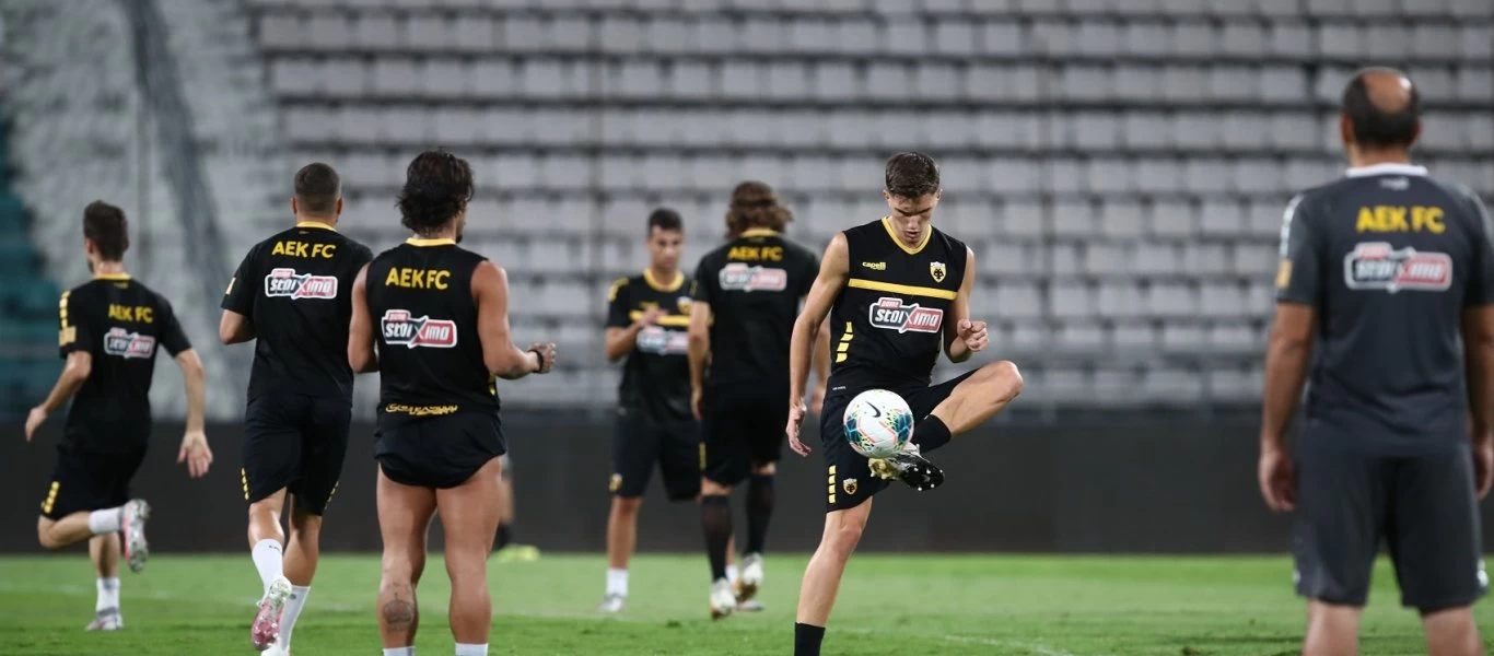 ΑΕΚ: Έτοιμη για τον τελικό Κυπέλλου - Τα πλάνα του Μ.Καρέρα